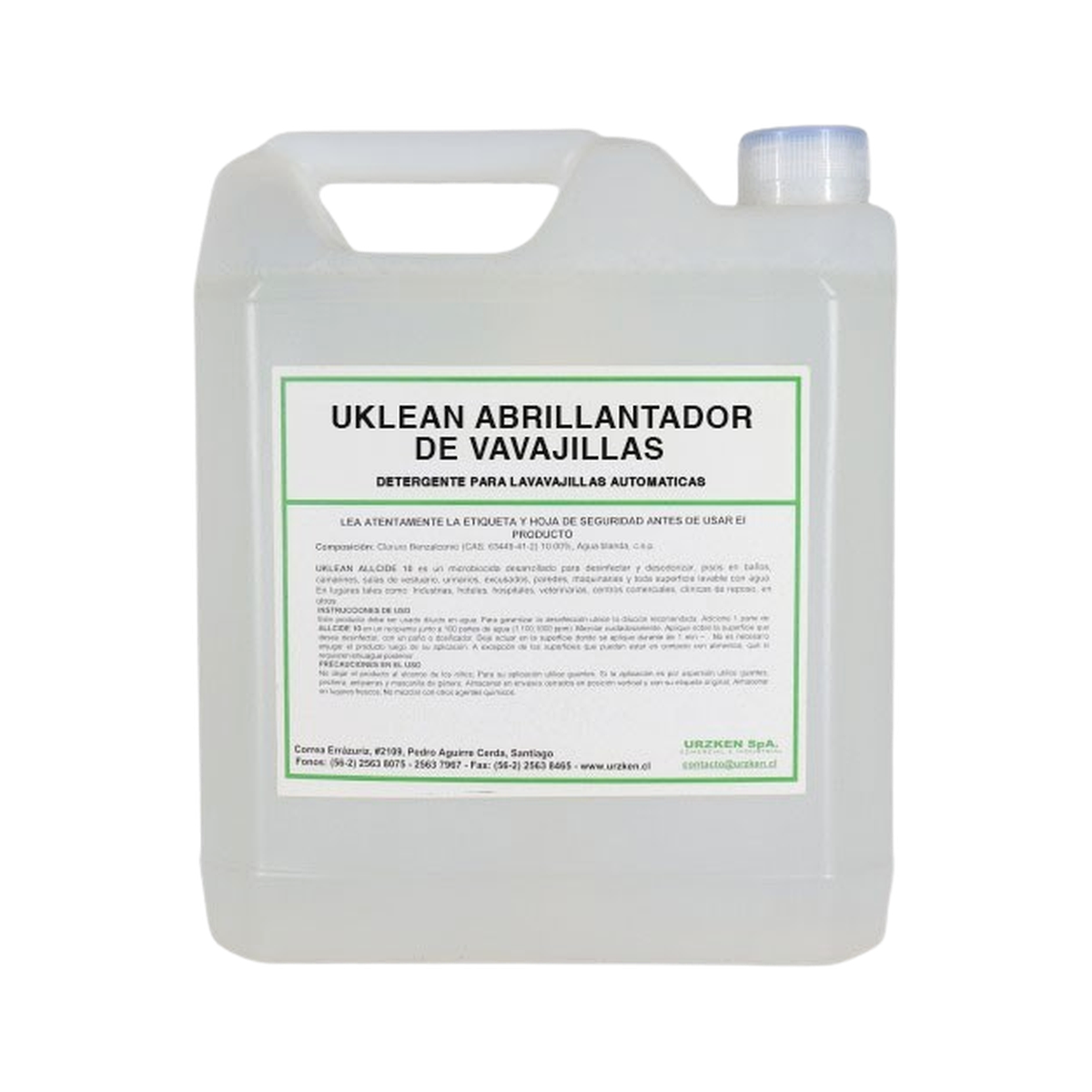 UKLEAN ABRILLANTADOR DE VAJILLAS 5LT