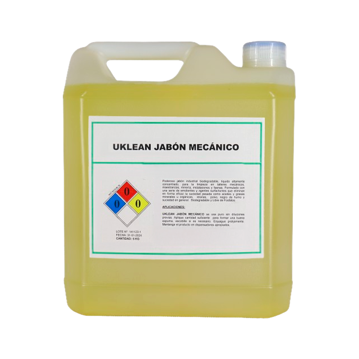 UKLEAN JABÓN MECÁNICO 5LT