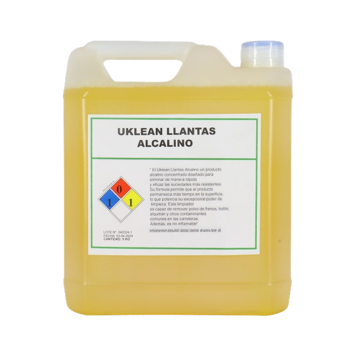 UKLEAN LLANTAS ALCALINO 5LT