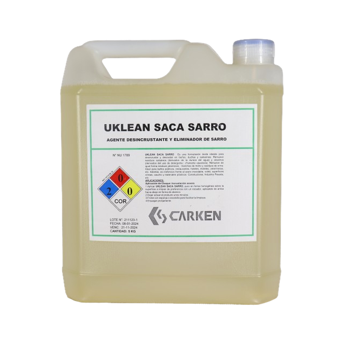 UKLEAN SACA SARRO 5LT