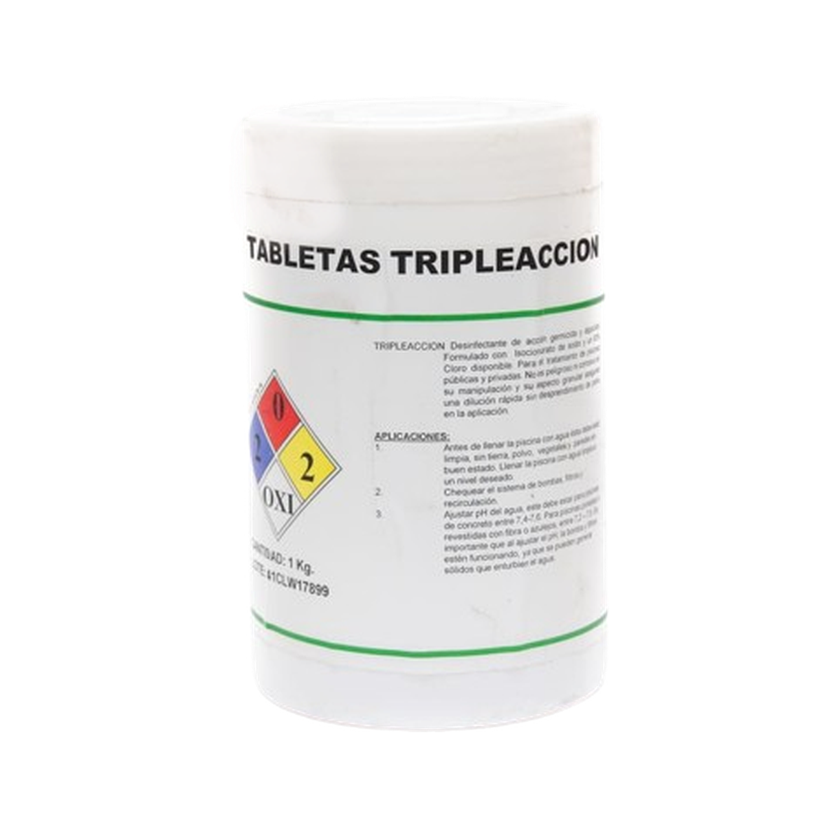 TABLETAS TRIPLE ACCIÓN 1KG